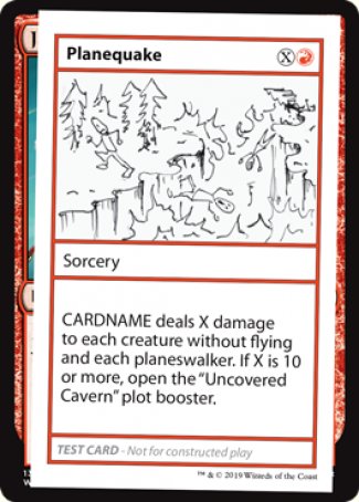 Planequake (2021 Edition) [Mystery Booster Playtest Cards] - Trinity Hobby