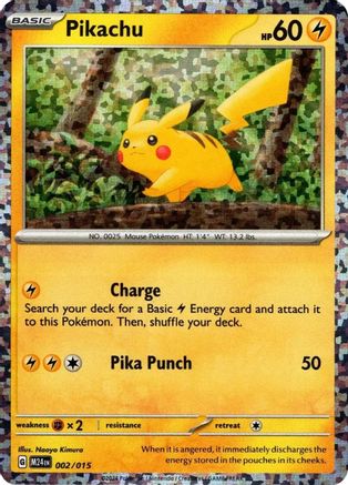 Pikachu (002/015) [McDonald's Promos 2024 Collection] - Trinity Hobby