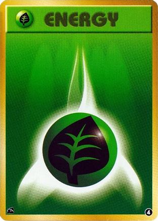 Basic Grass Energy - 4 (Japanese)  4 - [Intro Pack Bulbasaur]