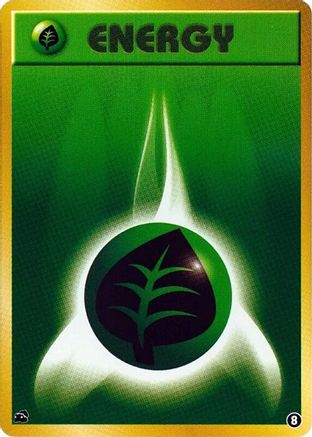 Basic Grass Energy - 8 (Japanese)  8 - [Intro Pack Bulbasaur]