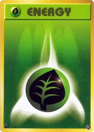 Basic Grass Energy - 11 (Japanese)  11 - [Intro Pack Bulbasaur]