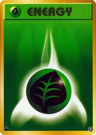 Basic Grass Energy - 21 (Japanese)  21 - [Intro Pack Bulbasaur]