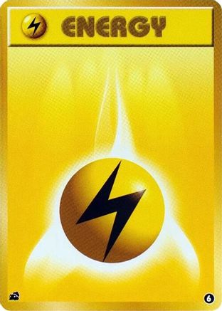 Basic Lightning Energy - 6 (Japanese)  6 - [Intro Pack Bulbasaur]