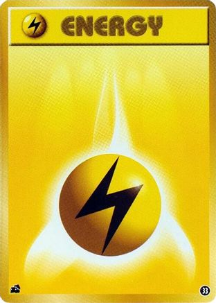 Basic Lightning Energy - 33 (Japanese)  33 - [Intro Pack Bulbasaur]