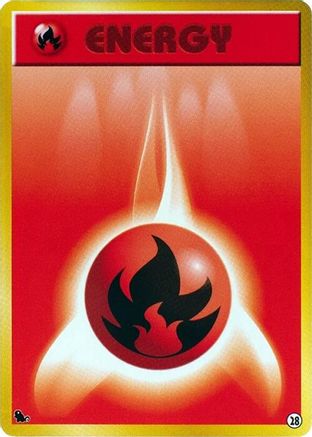 Basic Fire Energy - 28 (Japanese)  28 - [Intro Pack Squirtle]