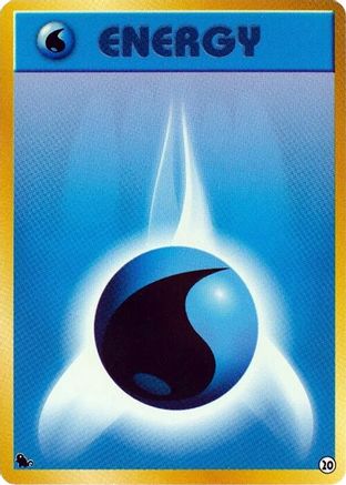 Basic Water Energy - 20 (Japanese)  20 - [Intro Pack Squirtle]