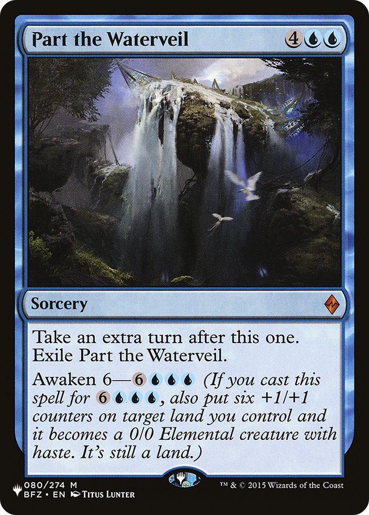Part the Waterveil [The List] - Trinity Hobby