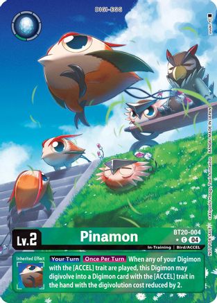 Pinamon (Release Special Booster 2.5: Box Promotion Pack) (BT20-004) - [Release Special Booster 2.5] Foil - Trinity Hobby