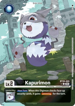 Kapurimon [BT20-005] (Box Promotion Pack) [Release Special Booster Ver.2.5 Promos] - Trinity Hobby