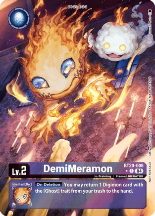 DemiMeramon [BT20-006] (Box Promotion Pack) [Release Special Booster Ver.2.5 Promos] - Trinity Hobby