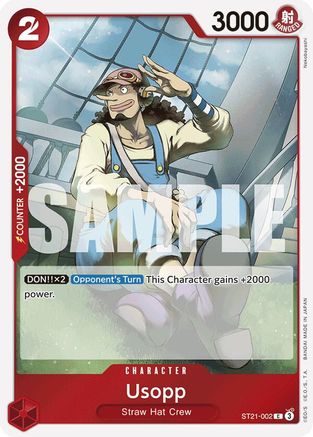 Usopp (ST21-002) - [Starter Deck EX: Gear 5] Foil