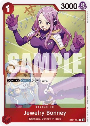 Jewelry Bonney (ST21-004) - [Starter Deck EX: Gear 5] Foil