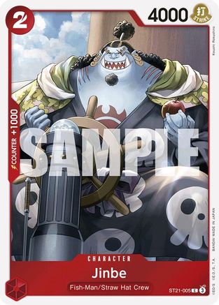 Jinbe (ST21-005) - [Starter Deck EX: Gear 5] Foil