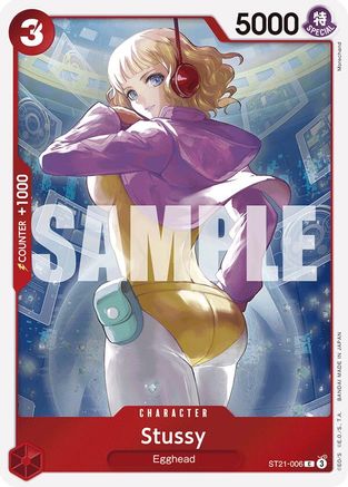 Stussy (ST21-006) - [Starter Deck EX: Gear 5] Foil