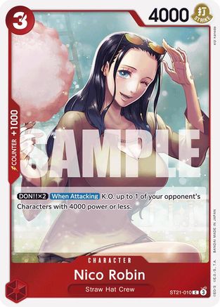 Nico Robin (ST21-010) - [Starter Deck EX: Gear 5] Foil