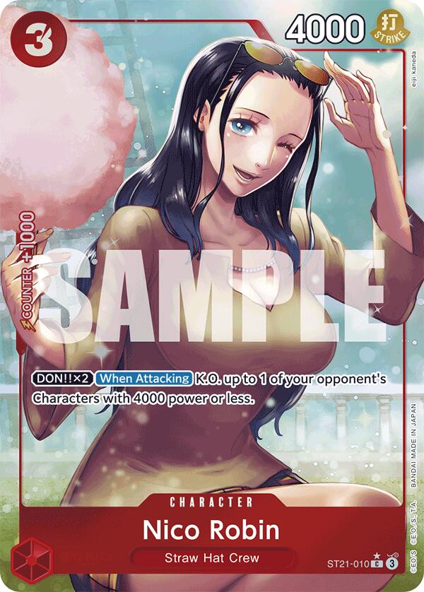 Nico Robin (Parallel) (ST21-010) - [Starter Deck EX: Gear 5] Foil - Trinity Hobby