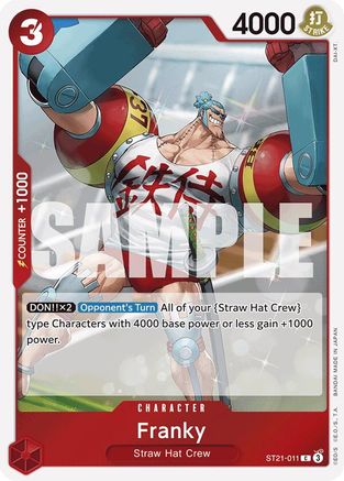 Franky (ST21-011) - [Starter Deck EX: Gear 5] Foil