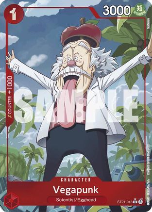 Vegapunk (Parallel) (ST21-013) - [Starter Deck EX: Gear 5] Foil - Trinity Hobby
