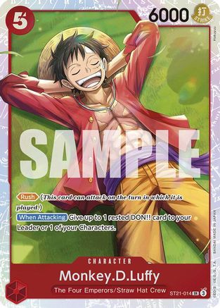 Monkey.D.Luffy [Starter Deck EX: Gear 5] - Trinity Hobby