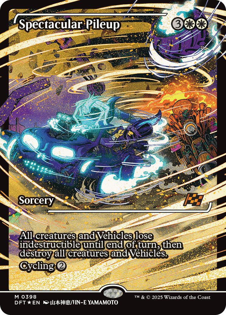 Spectacular Pileup (Showcase) (Japanese) [Aetherdrift] - Trinity Hobby