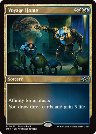 Voyage Home (PPDFT-421) - [Promo Pack: Aetherdrift] Foil - Trinity Hobby