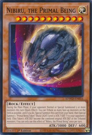 Nibiru, the Primal Being [SDWD-EN016] Common - Trinity Hobby
