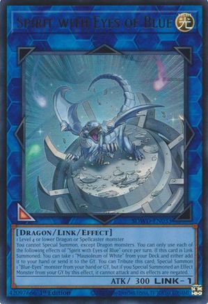 Spirit with Eyes of Blue [SDWD-EN033] Ultra Rare - Trinity Hobby