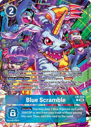 Blue Scramble [LM-028] (Alternate Art) [Starter Deck: Hero of Hope] - Trinity Hobby