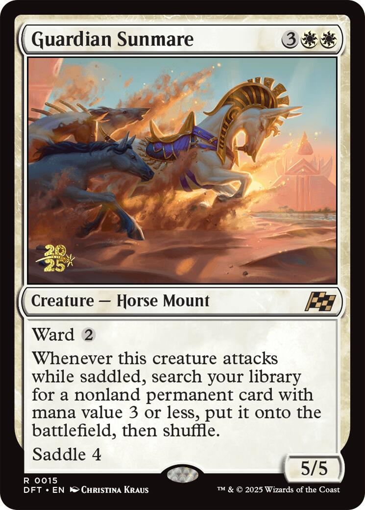 Guardian Sunmare [Aetherdrift Prerelease Promos] - Trinity Hobby