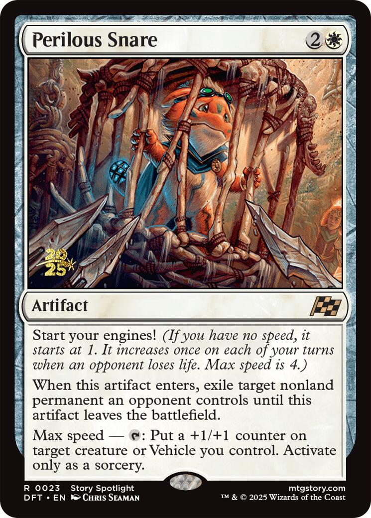 Perilous Snare [Aetherdrift Prerelease Promos] - Trinity Hobby