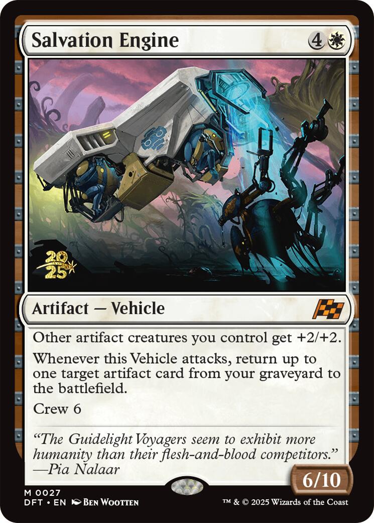 Salvation Engine [Aetherdrift Prerelease Promos] - Trinity Hobby