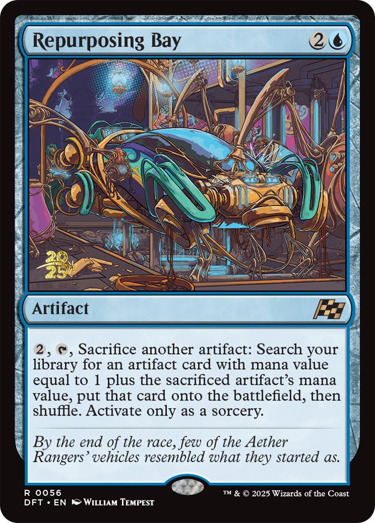 Repurposing Bay [Aetherdrift Prerelease Promos] - Trinity Hobby