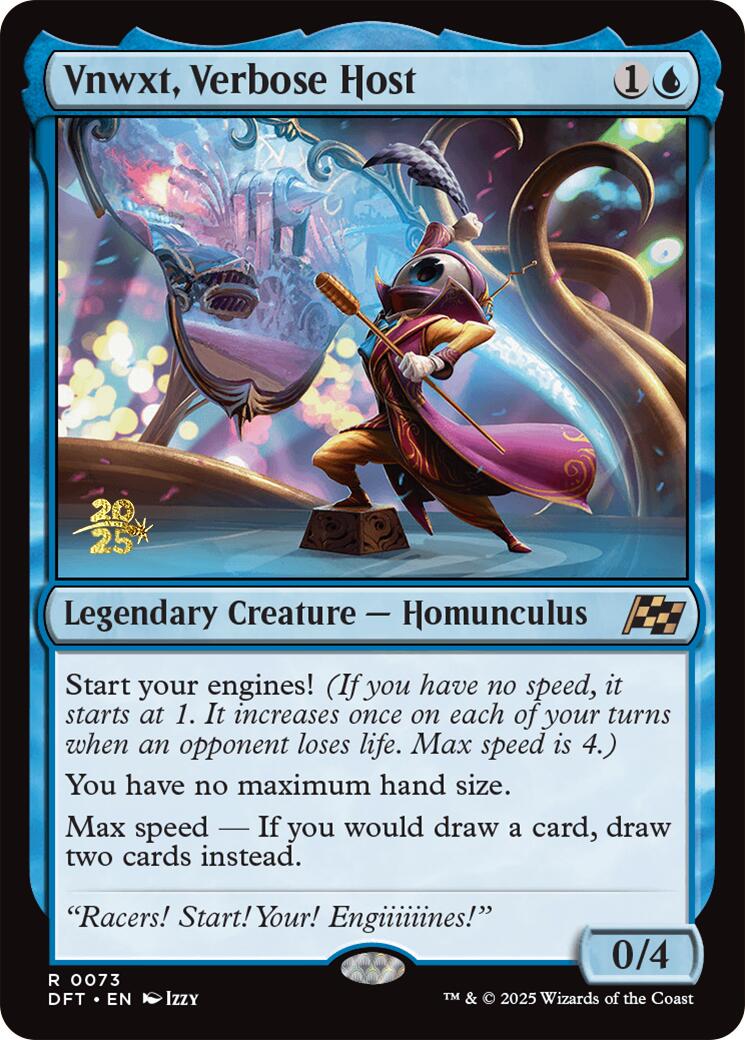Vnwxt, Verbose Host [Aetherdrift Prerelease Promos] - Trinity Hobby