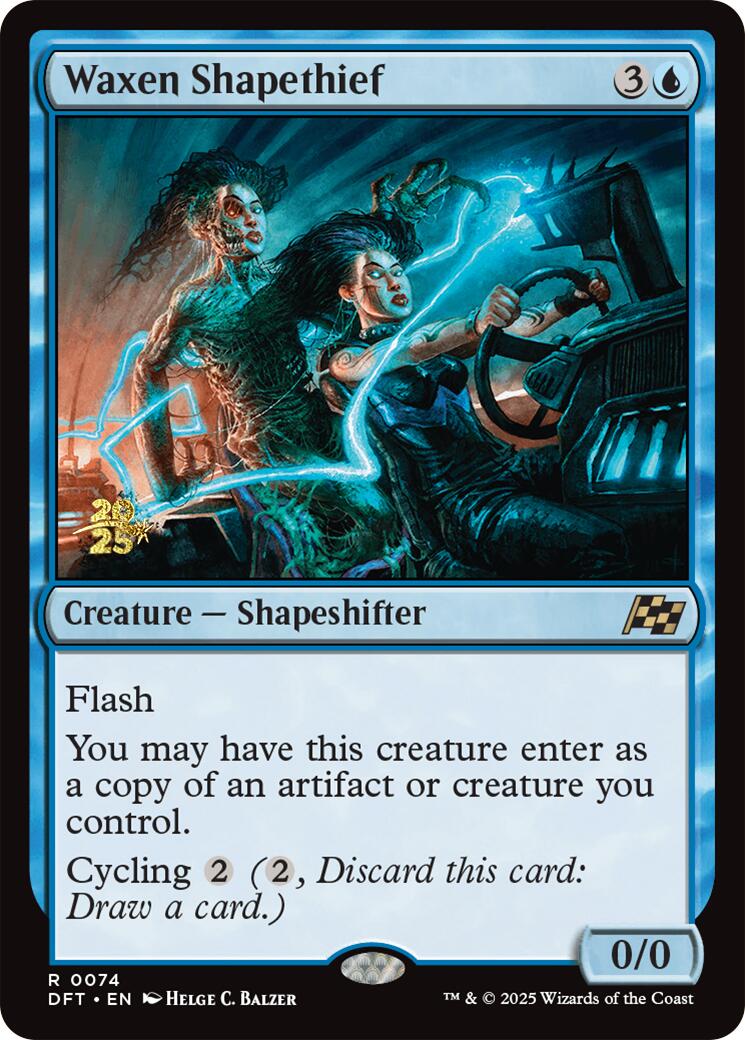 Waxen Shapethief [Aetherdrift Prerelease Promos] - Trinity Hobby
