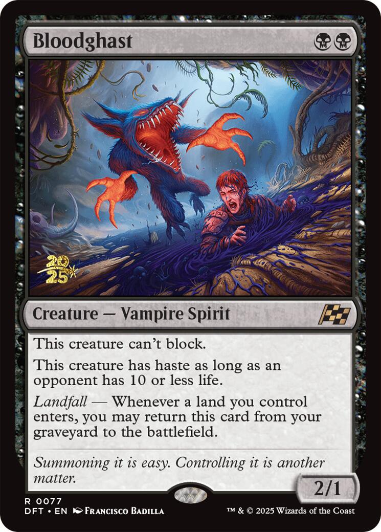 Bloodghast [Aetherdrift Prerelease Promos] - Trinity Hobby