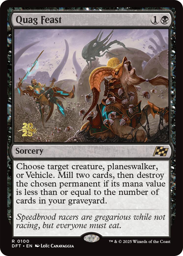 Quag Feast [Aetherdrift Prerelease Promos] - Trinity Hobby
