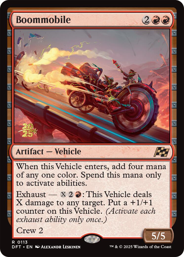 Boommobile [Aetherdrift Prerelease Promos] - Trinity Hobby