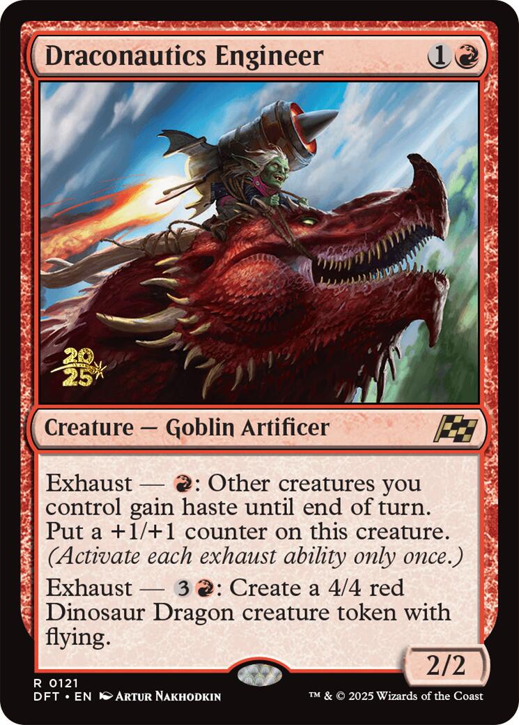 Draconautics Engineer [Aetherdrift Prerelease Promos] - Trinity Hobby