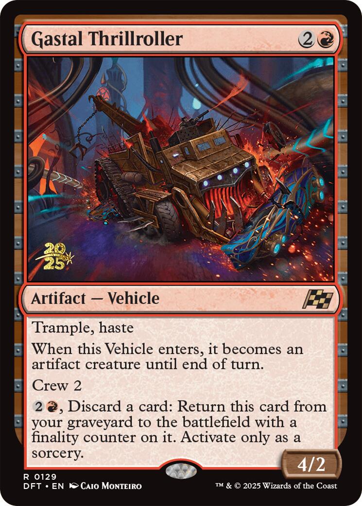 Gastal Thrillroller [Aetherdrift Prerelease Promos] - Trinity Hobby