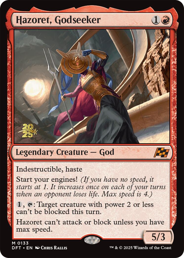 Hazoret, Godseeker [Aetherdrift Prerelease Promos] - Trinity Hobby