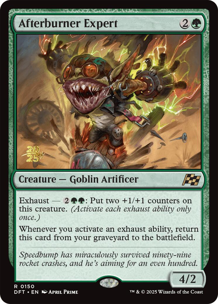 Afterburner Expert [Aetherdrift Prerelease Promos] - Trinity Hobby