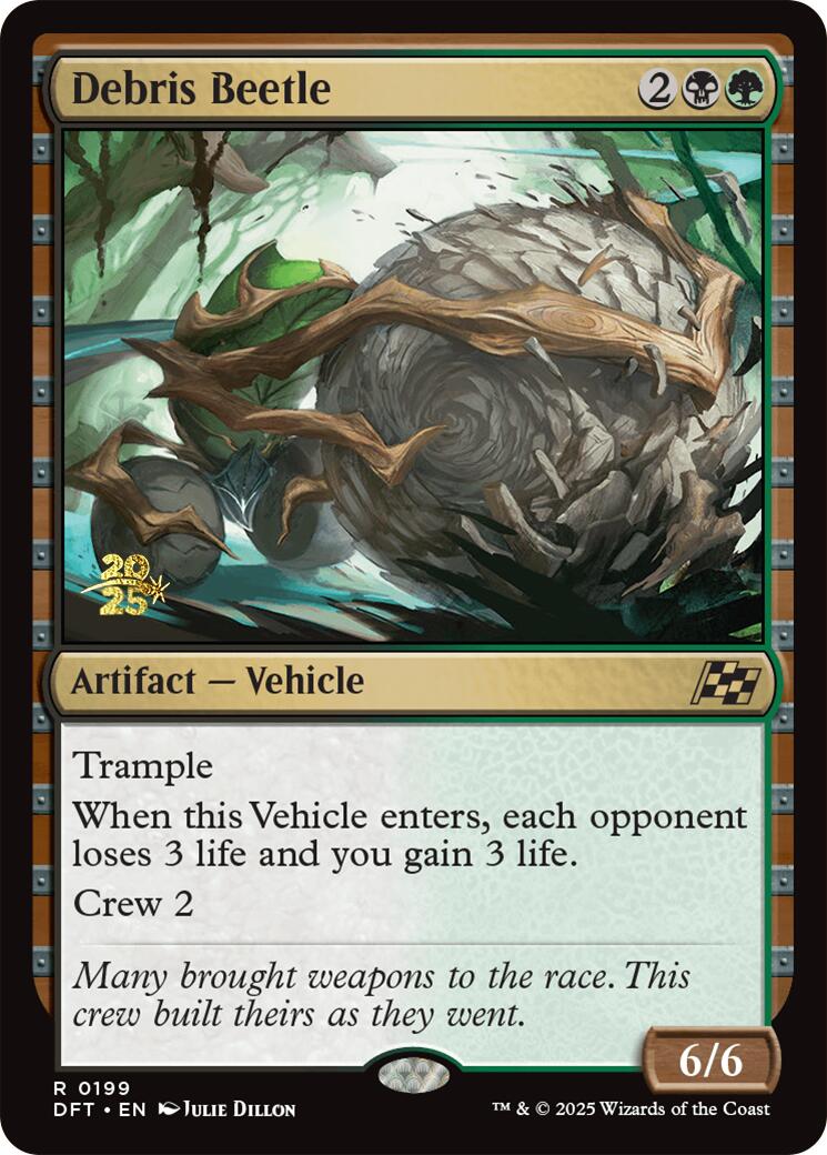 Debris Beetle [Aetherdrift Prerelease Promos] - Trinity Hobby