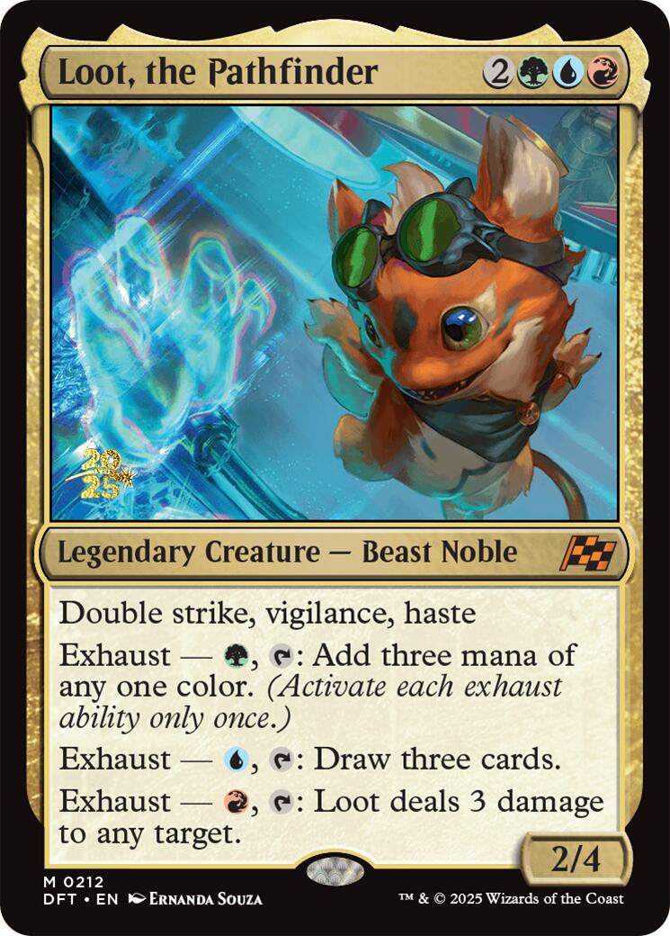 Loot, the Pathfinder [Aetherdrift Prerelease Promos] - Trinity Hobby