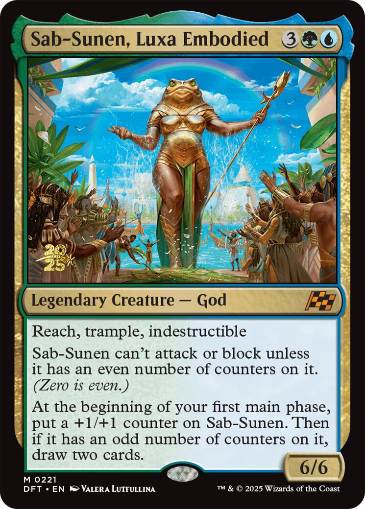 Sab-Sunen, Luxa Embodied [Aetherdrift Prerelease Promos] - Trinity Hobby