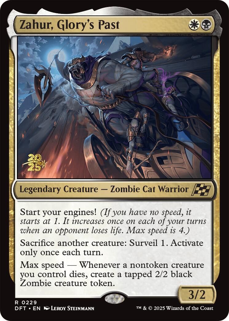 Zahur, Glory's Past [Aetherdrift Prerelease Promos] - Trinity Hobby
