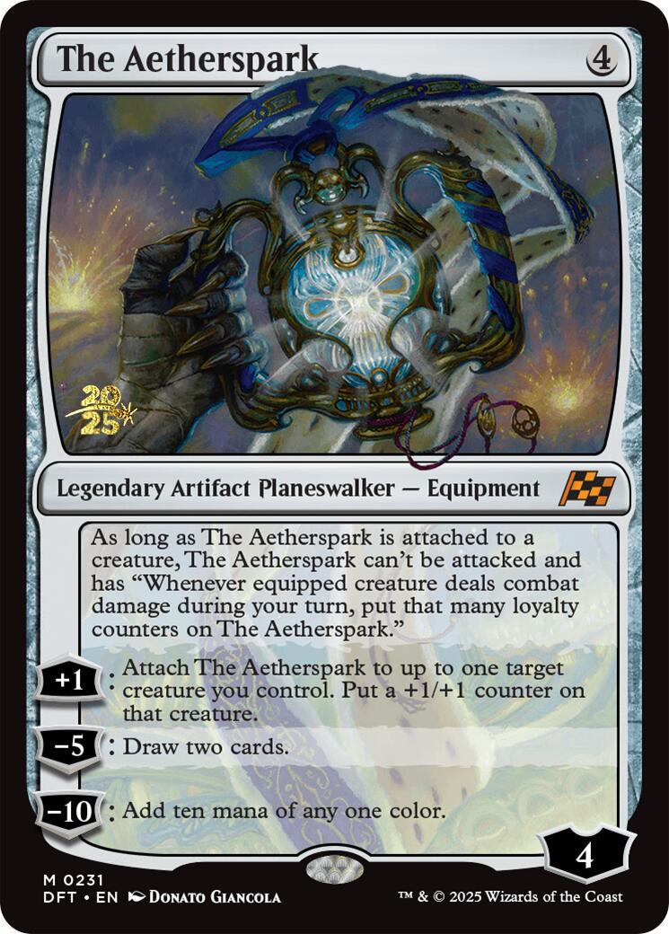The Aetherspark [Aetherdrift Prerelease Promos] - Trinity Hobby