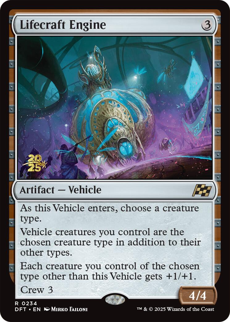 Lifecraft Engine [Aetherdrift Prerelease Promos] - Trinity Hobby