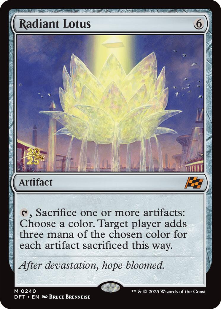 Radiant Lotus [Aetherdrift Prerelease Promos] - Trinity Hobby