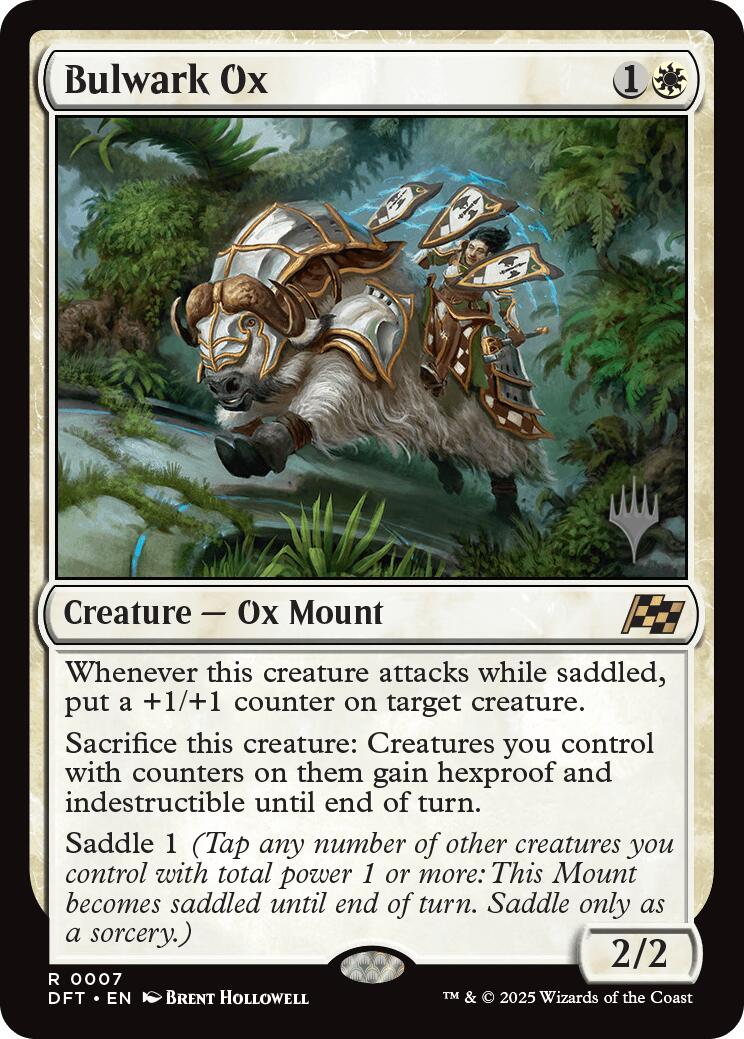Bulwark Ox (Promo Pack) [Aetherdrift Promos] - Trinity Hobby