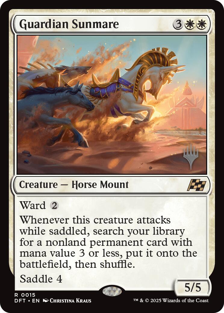 Guardian Sunmare (Promo Pack) [Aetherdrift Promos] - Trinity Hobby